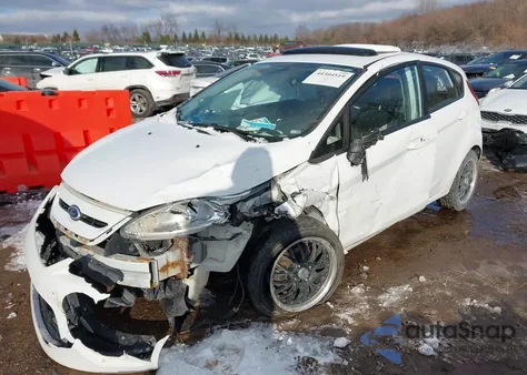 2011 Ford Fiesta Ses z USA, uszkodzony, nr VIN 3FADP4FJ5BM106860